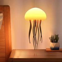 Jellyfish LED Night Light – 7-Color Changing Lamp | ABS Baby Room Decor, Kids Night Lamp with Hanging & Base Night Lamp (Jellyfish)|B0FNMHVYJY