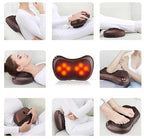 Shiatsu Massage Pillow – Melt Away Neck & Back Tension
