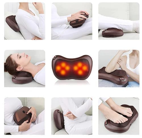 Shiatsu Massage Pillow – Melt Away Neck & Back Tension