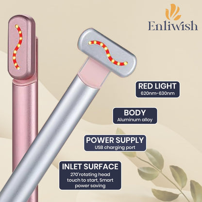 Red Light Therapy Facial Wand