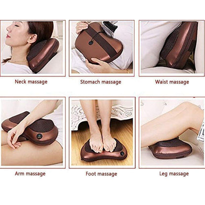 Shiatsu Massage Pillow – Melt Away Neck & Back Tension