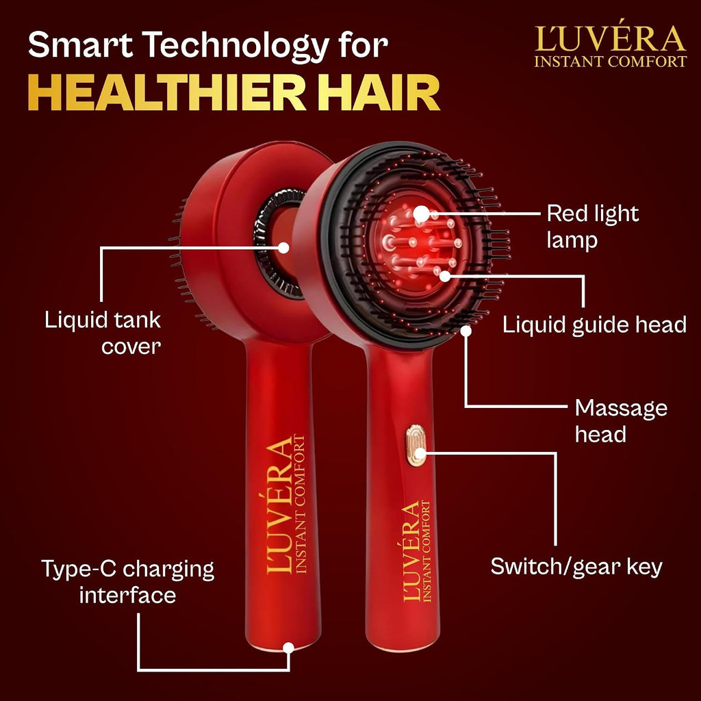 Red Light Scalp Massager