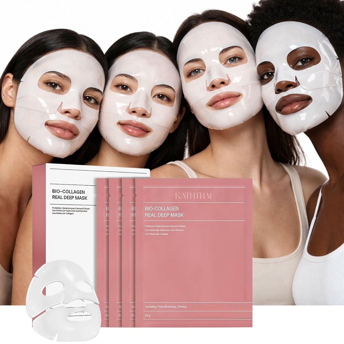 Bio Collagen Real Deep Mask(Pack of 2)