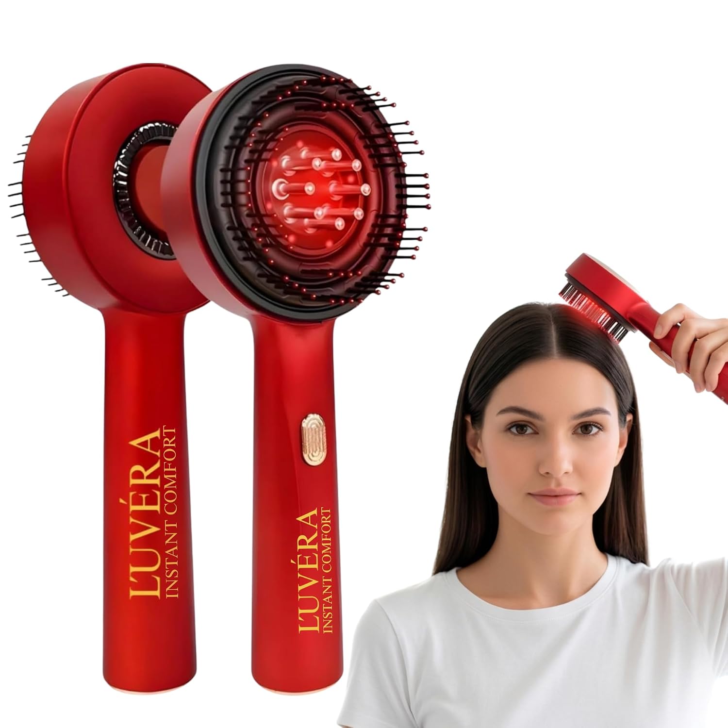 Red Light Scalp Massager