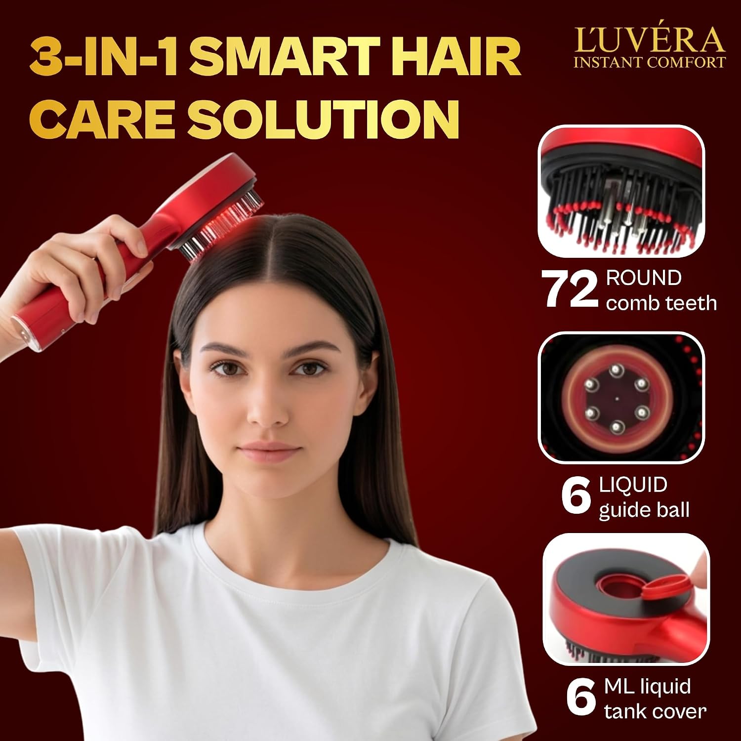 Red Light Scalp Massager