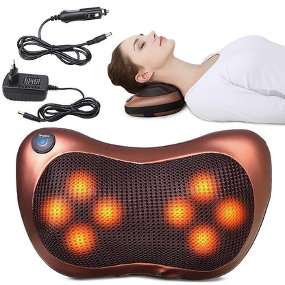 Shiatsu Massage Pillow – Melt Away Neck & Back Tension