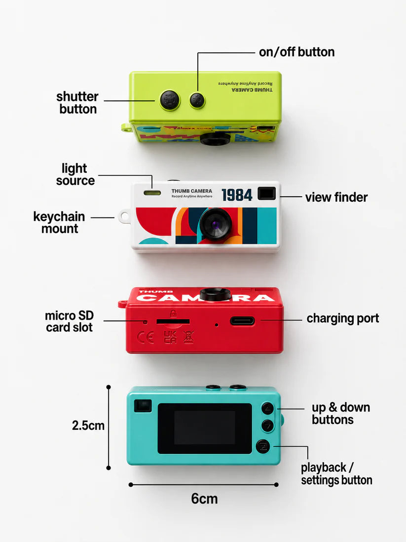 Mini Keychain 1080P HD Camera